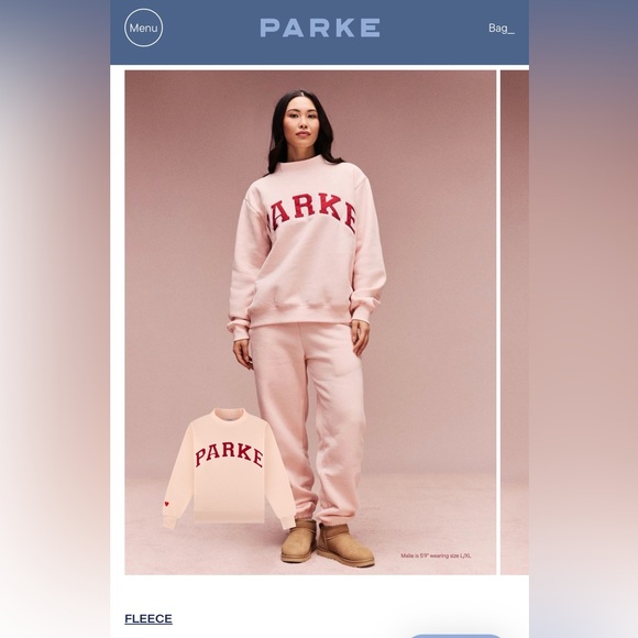 Parke Sweaters - PARKE Valentines Drop 🩷 - peony and crimson